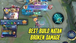 BEST BUILD NATAN NEW SEASON - NATAN BEST BUILD 2024 - BEST BUILD NATAN TOP GLOBAL - MOBILE LEGEND