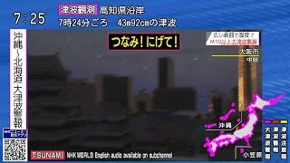 もしも和歌山県沖でM10の地震が発生したら