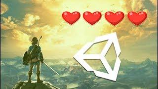 HOW TO MAKE HEART/HEALTH SYSTEM - UNITY TUTORIAL