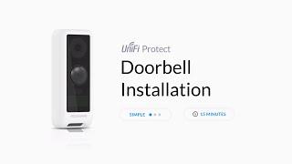 How to Install: Ubiquiti UniFi Protect G4 Doorbell