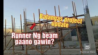 Ganito gawin Ang porma o runner Ng Isang biga /Batangas project update #julyemz