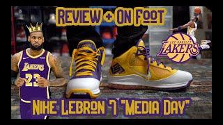 Best LeBron EVER MADE Review + On Foot Nike LeBron 7 "MEDIA DAY" Super Limited Release