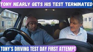 TONY'S BIG DAY HAS ARRIVED. DRIVING TEST RESULT INCLUDED