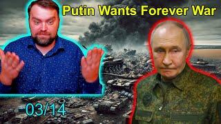 Update from Ukraine | Putin Rejects Ceasefire Proposal. What Will Trump do Next? Update on Kursk