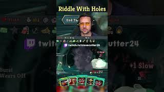 Riddle With Holes #slaythespire #holes #win #giant #head