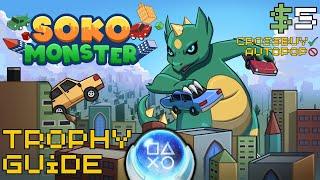 EASY 20 Minute $5 Crossbuy Kaiju Sokoban! | Sokomonster Trophy Achievement Guide