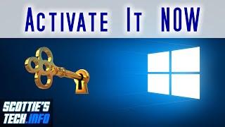 How to Activate Windows permanently in 30 seconds