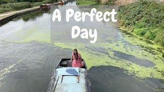 Summer Narrowboat Journey on The River Lea