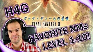 Final Fantasy XI in 2016 - Top Favorite NMs - Level 1-10! (1080p 30fps)