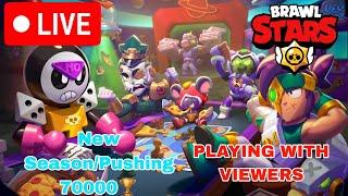 Live | Brawl Stars | Grinding 70000 with viewers | Come Join Us