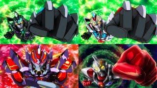 SSSS.GRIDMAN & GRIDKNIGHT RISE SEQUENCE (2018)[グリッドマン & グリッドナイト 巨大化 True Form 本来の姿]