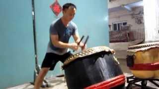 Hok San Sha Ping Lion Dance Drumming.