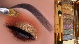 bridal glitter eyes makeup tutorial for beginners || pakistani bridal look || bridal makeup 