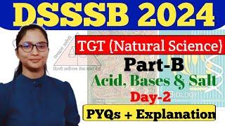 DSSSB TGT Natural Science Preparation | DSSSB TGT Natural Science Previous Year Question | DSSSB |