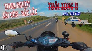 Tour Sài Gòn - Đắk Lắk Buôn Ma Thuột - QL14 Cung Đường Tây Nguyên Đầy Chốt CSGT #P1 |Tích Travel #86