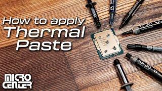 How to Apply Thermal Paste | What's the best way?