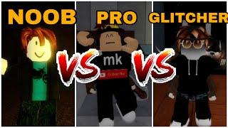 NOOB vs PRO vs GLITCHER in Roblox Piggy