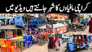 Nazimabad Karachi weather update Liaquatabad Gulshan e Iqbal Encroachment Bike tour@focus with fahim