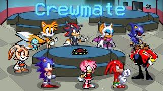 among us, But with team Sonic the hedgehog. Characters, Who's the Impostor?