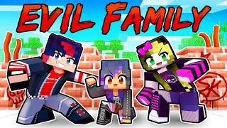 Adopted by the EVIL FAMILY in Minecraft!