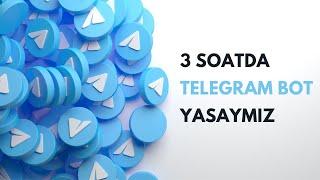 3 soatda Telegram bot yasaymiz | Telegram bot yaratish (2022)