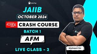 JAIIB October 2024 Crash Course | JAIIB Online Classes | JAIIB Exam Syllabus Preparation | EduTap