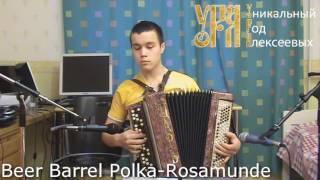 Beer Barell Polka   Rosamunde   Don Quattrocchi   Баян   Алексеев Егор Владимирович