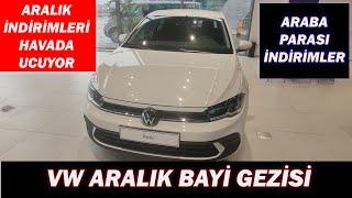 VW ARALIK BAYİ GEZİSİ| ARALIK İNDİRİMLEİ HAVADA UCUYOR ARABA PARASI İNDİRİMLER