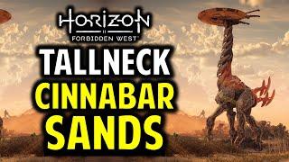 Cinnabar Sands Tallneck: How to Climb the Dish & Override the Tallneck | Horizon Forbidden West