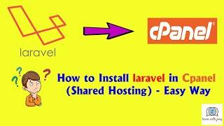 How to Install laravel in cPanel (Shared Hosting) - Easy Way