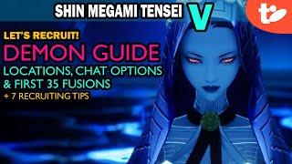 Shin Megami Tensei V Demon Guide: Locations, Recruiting Conversations, Skills & First 35 Fusions