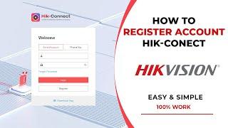 How To Register Hik Connect Online Hikvision