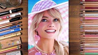 Drawing Barbie (Margot Robbie) | drawholic