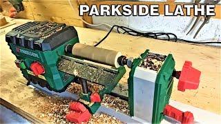 Parkside Wooden Lathe Test