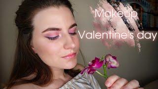 Макияж на День Святого Валентина| Valentine's Day Makeup