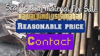 Scaffolding Material on Sale Purchase and rent | Yousaf Scaffolding