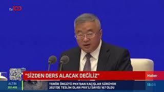 Çin ile Türkiye arasında gerilim! "Sizden ders alacak değiliz"