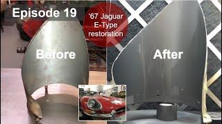 Ep19 - 1967 Jaguar E-Type steel parts restoration