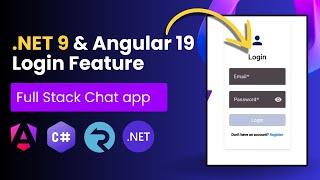 .NET 9 & Angular 19: Login Feature Tutorial - Full-Stack Chat App