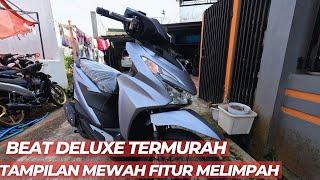 Honda Beat Deluxe Terbaru 2024 Type Termurah Tampilan Mewah