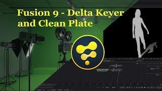 Fusion 9 - Delta Keyer + Clean Plate: Complete Tutorial