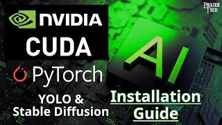 How To Install Nvidia CUDA, PyTorch, Stable Diffusion & YOLO on Linux