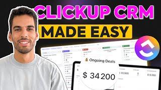 Make a 7 figures Agency CRM in ClickUp in 2024 (Step by Step)