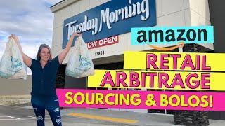 Amazon Retail Arbitrage Sourcing at Tuesday Morning! BOLOs, Sourcing Tips & More!