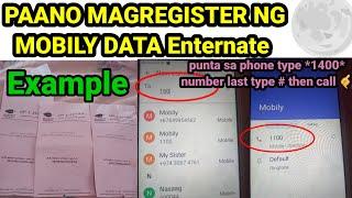 Paano magregister sa Mobily Enternate #Annskyofwtv #tutorial