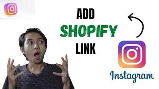 How to add Shopify store link to Instagram bio