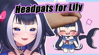 Lily Can Have Headpats As a Treat