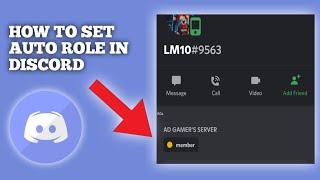 How to Setup Auto Role | Automatically Give Roles in Discord! 2022 |