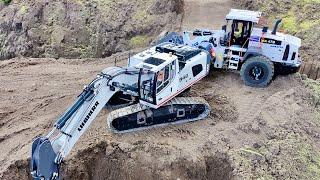 RC Baustelle - RC Trucks, RC Bagger, RC Radlader und mehr auf der Baustelle des TMC88 Part 2/4