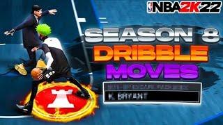 *NEW* SEASON 8 DRIBBLE MOVES in NBA 2K22! FASTEST SIGNATURE STYLES & COMBOS in NBA 2K22!